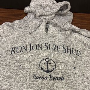 Ron Jon Gray Hoodie